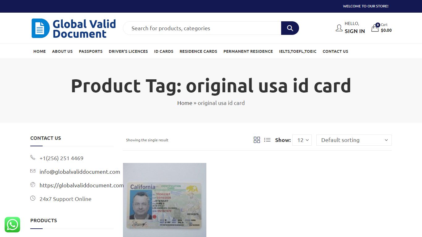 original usa id card Archives - Online Documents Services